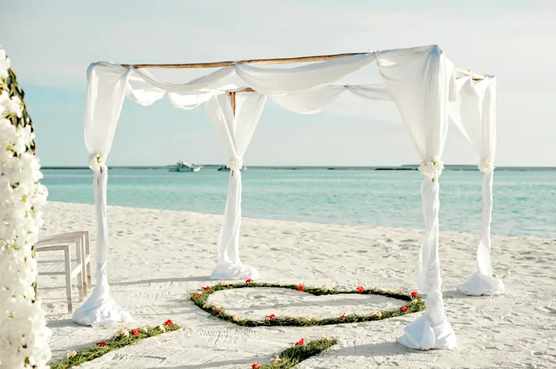 Beach wedding decoration ideas