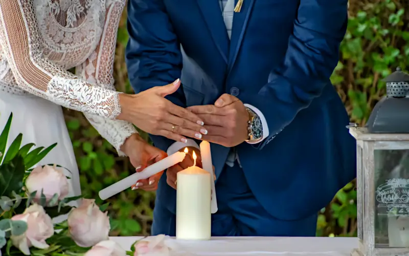 unity ceremony ideas - unity candle